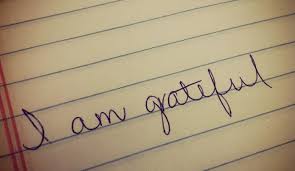 I am grateful